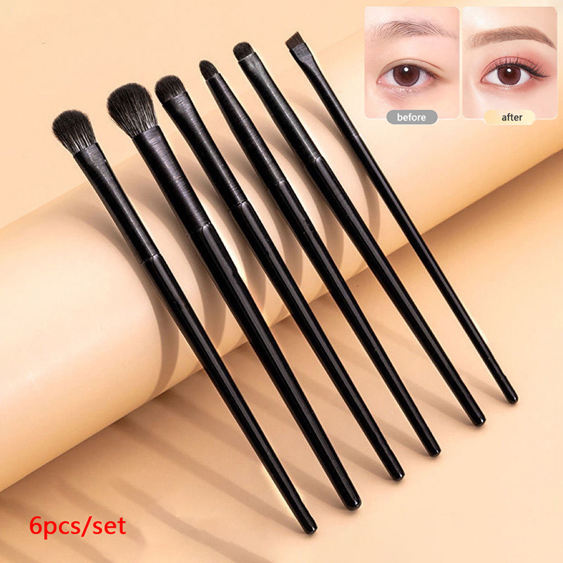 Makeup Beauty Ro - ● ชุดแปรงแต่งหน้า 6 ชิ้น สำหรับมืออาชีพ แปรงคอนทัวร์
