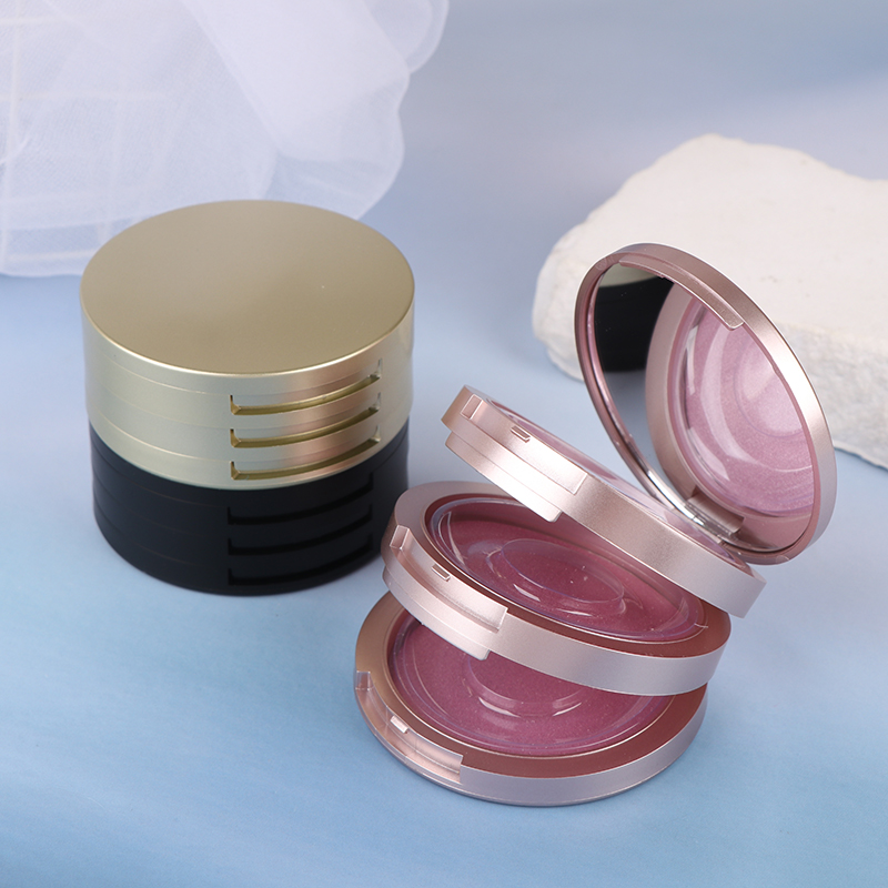 Beauty Makeup Organizer - กล่องใส่ขนตาปลอม 3 ชั้น พร้อมกระจก กล่องเก็บขนตาปลอมแบบพกพา อุปกรณ์แต่งหน้า