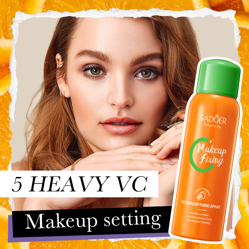Beauty Makeup Fixer - สเปรย์แต่งหน้าเครื่องสำอางบำรุงผิวหน้าให้ความชุ่มชื่นควบคุมความมันติดทนผิวผิวด้านสดชื่นเป็นธรรมชาติ
