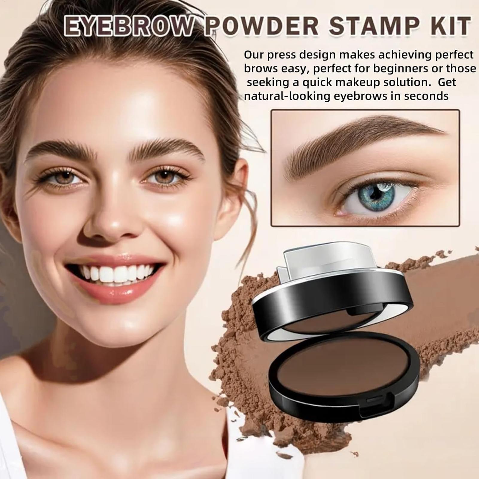 Beauty Makeup Shop - ชุดปั๊มคิ้วกันน้ำ แต่งหน้าคิ้ว แป้งปั๊มคิ้ว สำหรับผู้หญิง สาวๆ ภรรยา