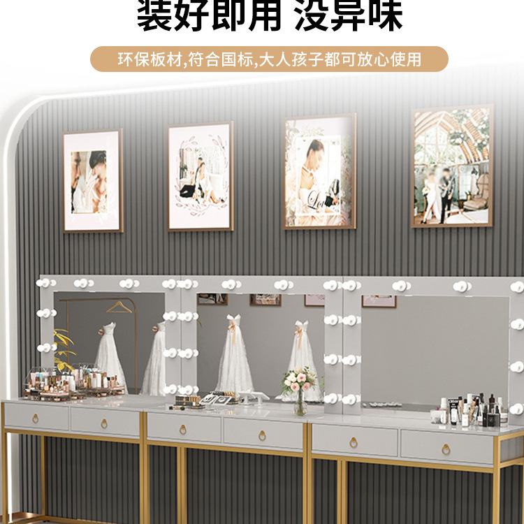 โต๊ะเครื่องแป้งพร้อมกระจกไฟในต - Beauty Makeup School บทวิจารณ์และราคา