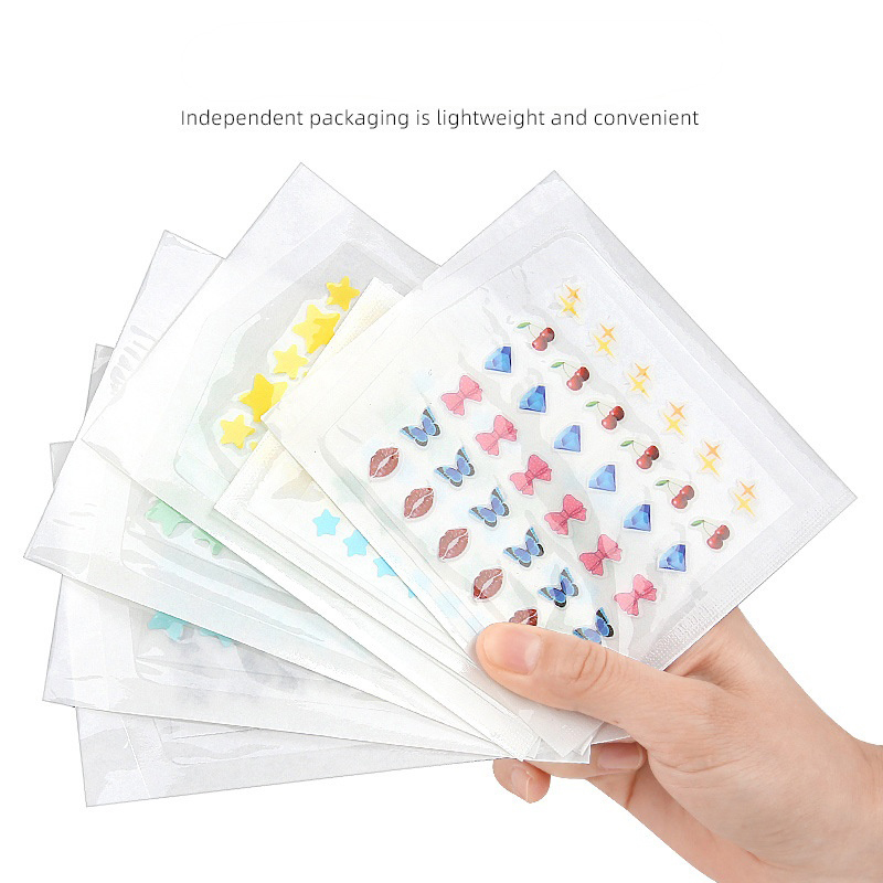 แผ่นแปะสิวการ์ตูนสีสันสดใส บำร - Beauty For You Makeup บทวิจารณ์และราคา