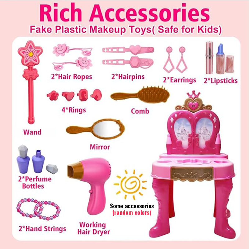 ชุดของเล่นแต่งหน้าสำหรับเด็กผู - Beauty Makeup For Girl บทวิจารณ์และราคา