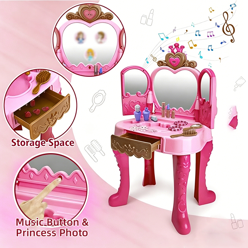 ชุดของเล่นแต่งหน้าสำหรับเด็กผู - Beauty Makeup For Girl บทวิจารณ์และราคา