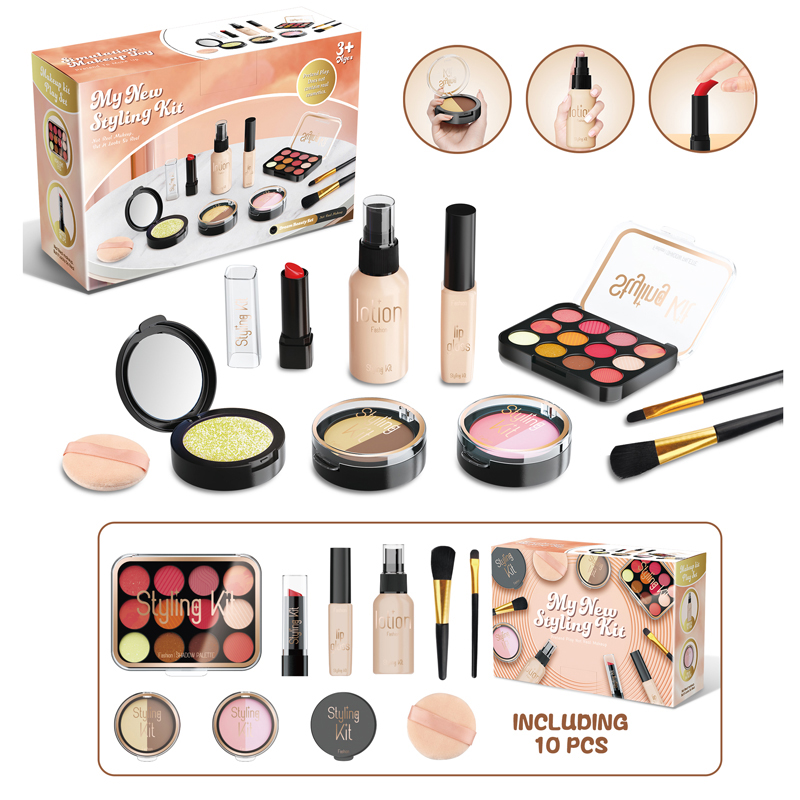 10 ชิ้นจําลองสาวความงามเล่นชุด - Beauty Makeup For Girl บทวิจารณ์และราคา