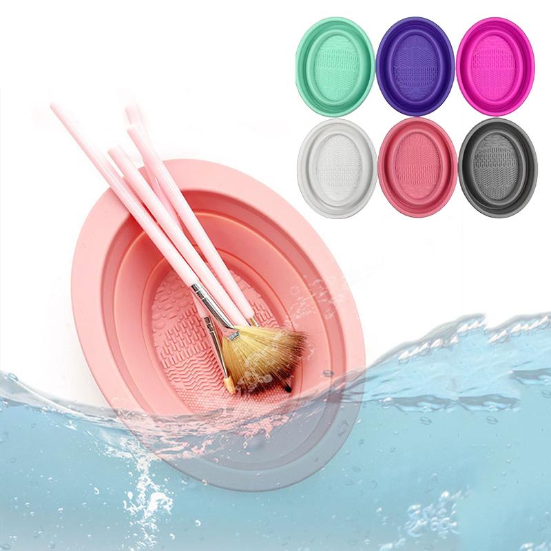 ซิลิโคนแปรงแต่งหน้าแปรงแต่งหน้ - Beauty Makeup Organizer บทวิจารณ์และราคา