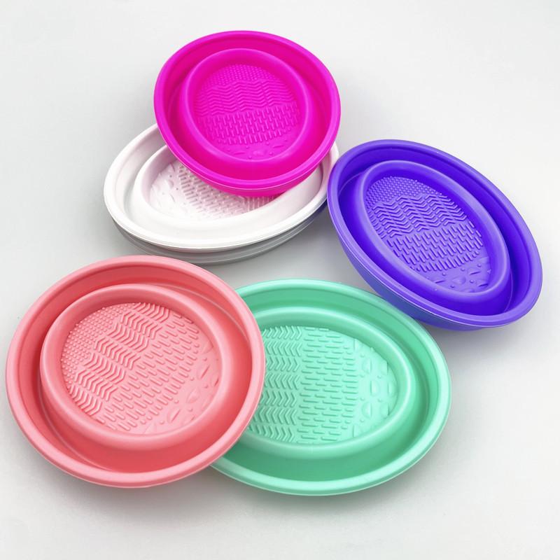 ซิลิโคนแปรงแต่งหน้าแปรงแต่งหน้ - Beauty Makeup Organizer บทวิจารณ์และราคา