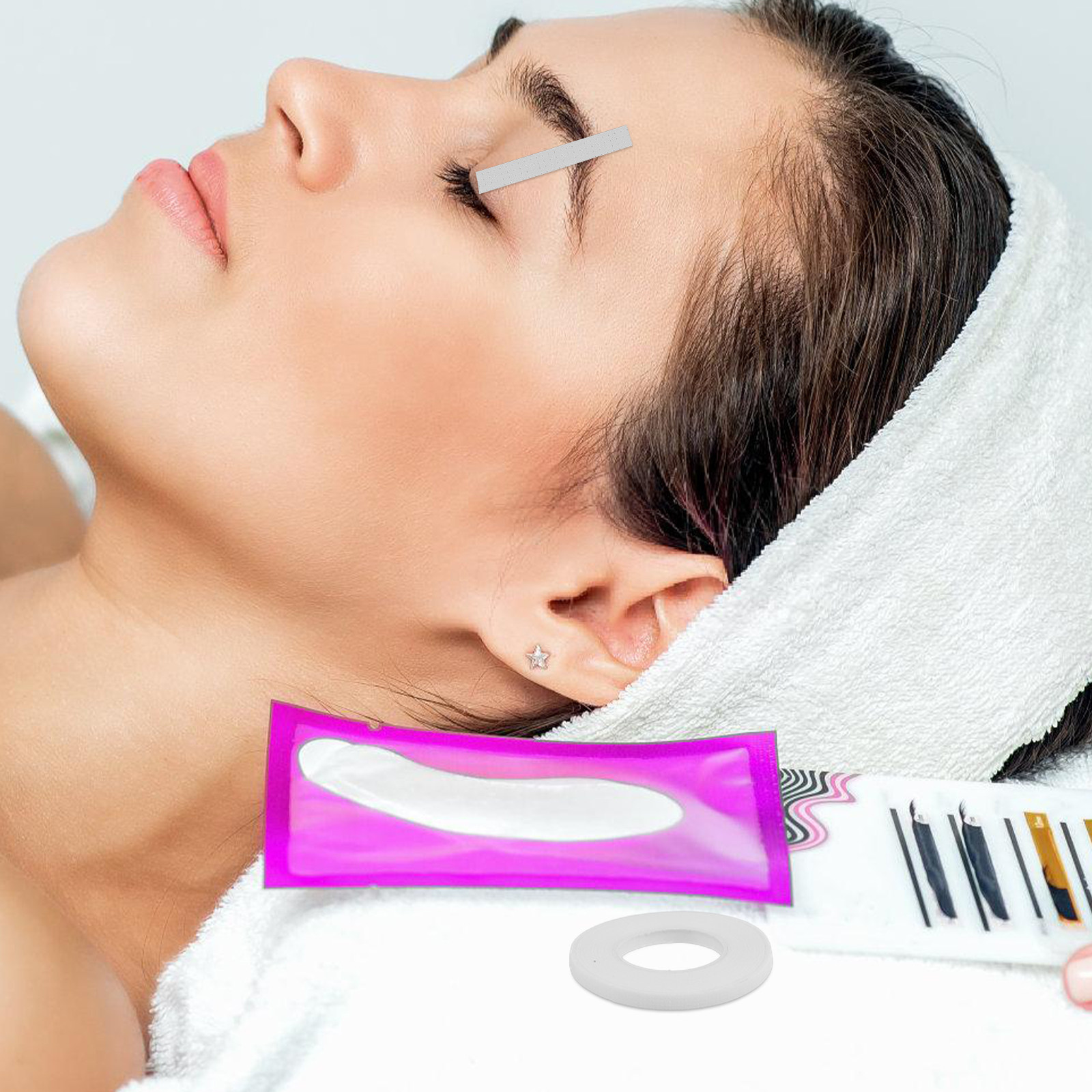 เทปต่อขนตา 10 ม้วน นุ่ม ยืดหยุ - Beauty Makeup School บทวิจารณ์และราคา