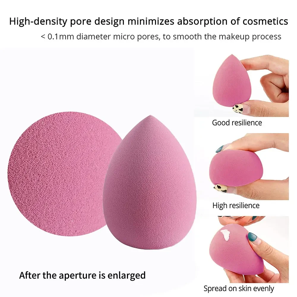 ฟองน้ำแต่งหน้า 4/8 ชิ้น ฟองน้ำ - Beauty Makeup Egg บทวิจารณ์และราคา