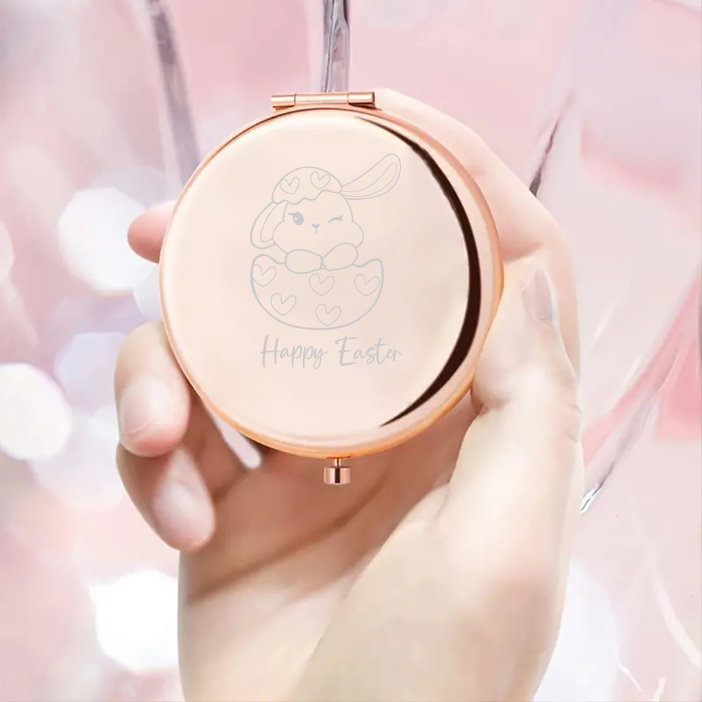 กระจกพกพาลายการ์ตูนกระต่ายน่าร - Beauty For You Makeup บทวิจารณ์และราคา