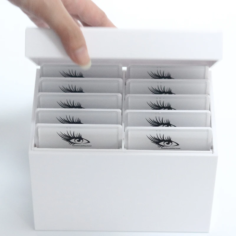 กล่องเก็บขนตาปลอมอะคริลิค 10 ช - Beauty Makeup Organizer บทวิจารณ์และราคา