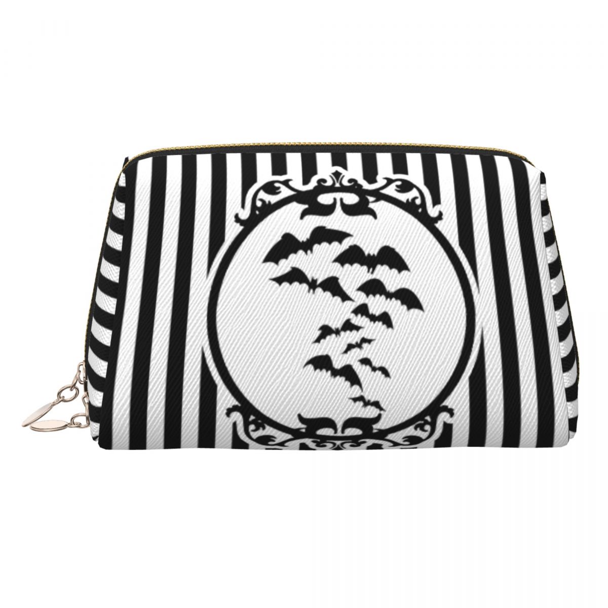 กระเป๋าเครื่องสำอางลายทางและค้ - Beauty Halloween Makeup บทวิจารณ์และราคา