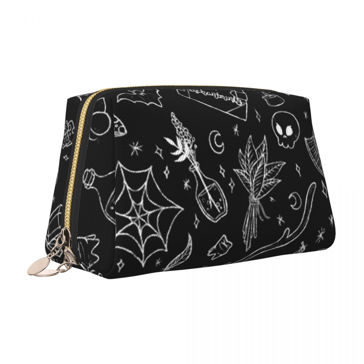 กระเป๋าเครื่องสำอางลายทางและค้ - Beauty Halloween Makeup บทวิจารณ์และราคา