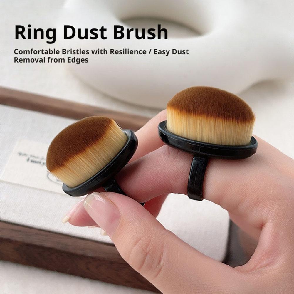 แปรงปัดฝุ่นเล็บมืออาชีพ แปรงทำ - Makeup Beauty Ro บทวิจารณ์และราคา