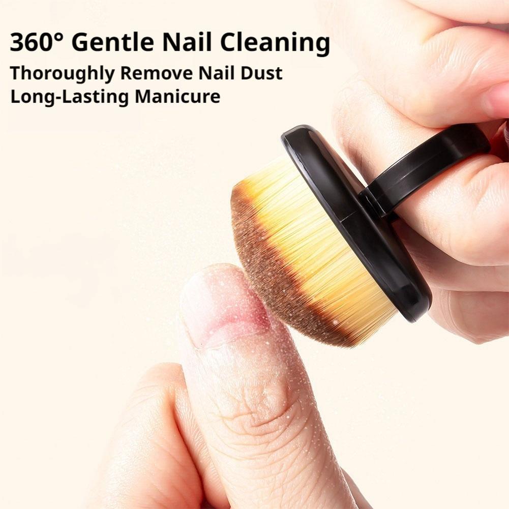 แปรงปัดฝุ่นเล็บมืออาชีพ แปรงทำ - Makeup Beauty Ro บทวิจารณ์และราคา