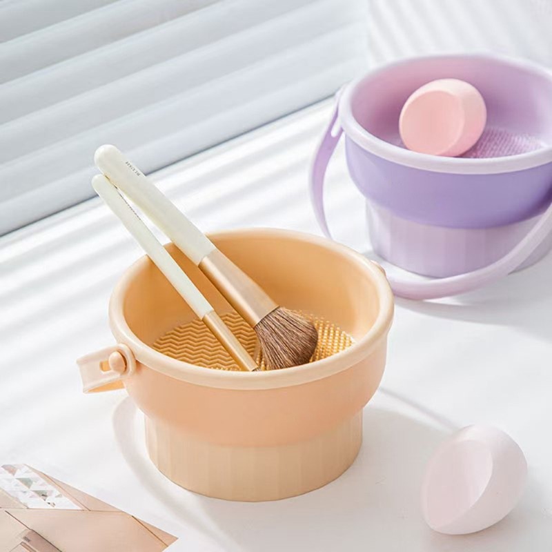 ลูกบอลซิลิโคนสำหรับล้างแปรงแต่ - Beauty Makeup Egg บทวิจารณ์และราคา