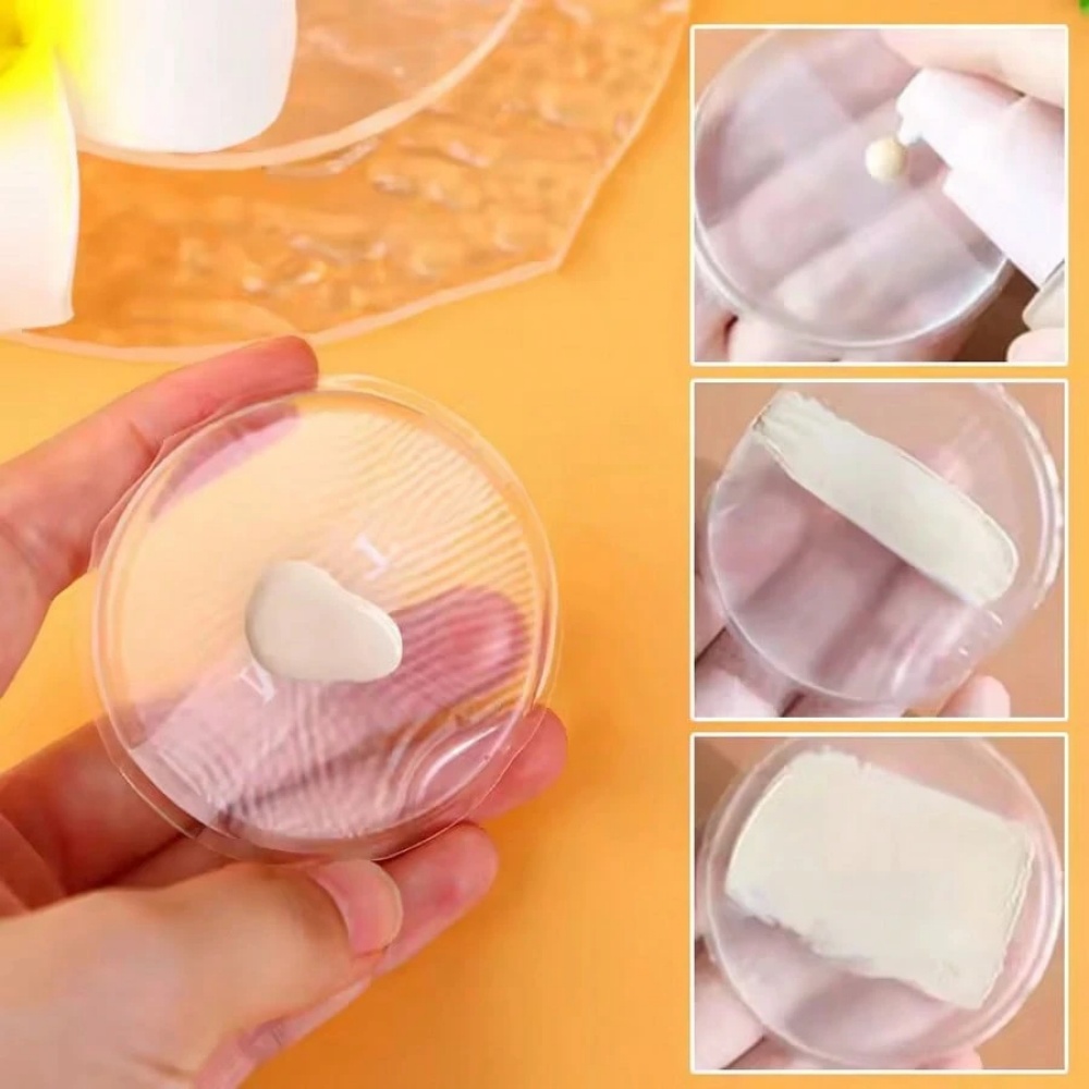 1/2 ชิ้นฟองน้ำแต่งหน้าซิลิโคนโ - Beauty Makeup Blender บทวิจารณ์และราคา