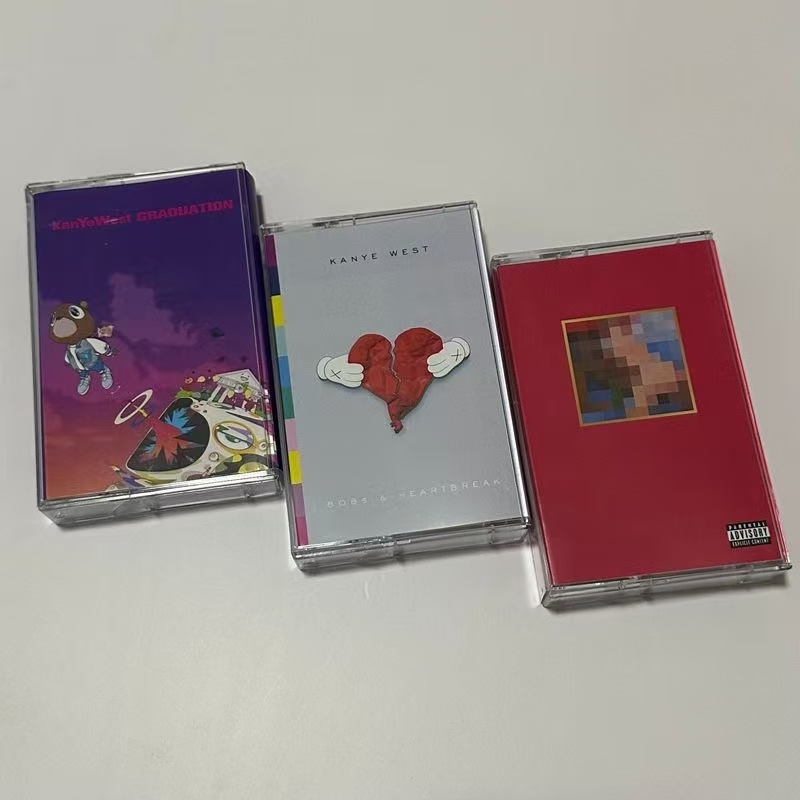 เทปเพลง Rap Kanye West Graduat - Beauty Makeup Organizer บทวิจารณ์และราคา