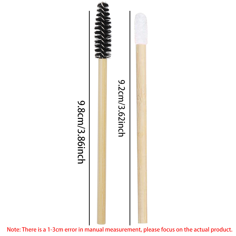 ชุดแปรงทาปาก 50/100 ชิ้น ด้ามไ - Beauty Kiss Makeup บทวิจารณ์และราคา