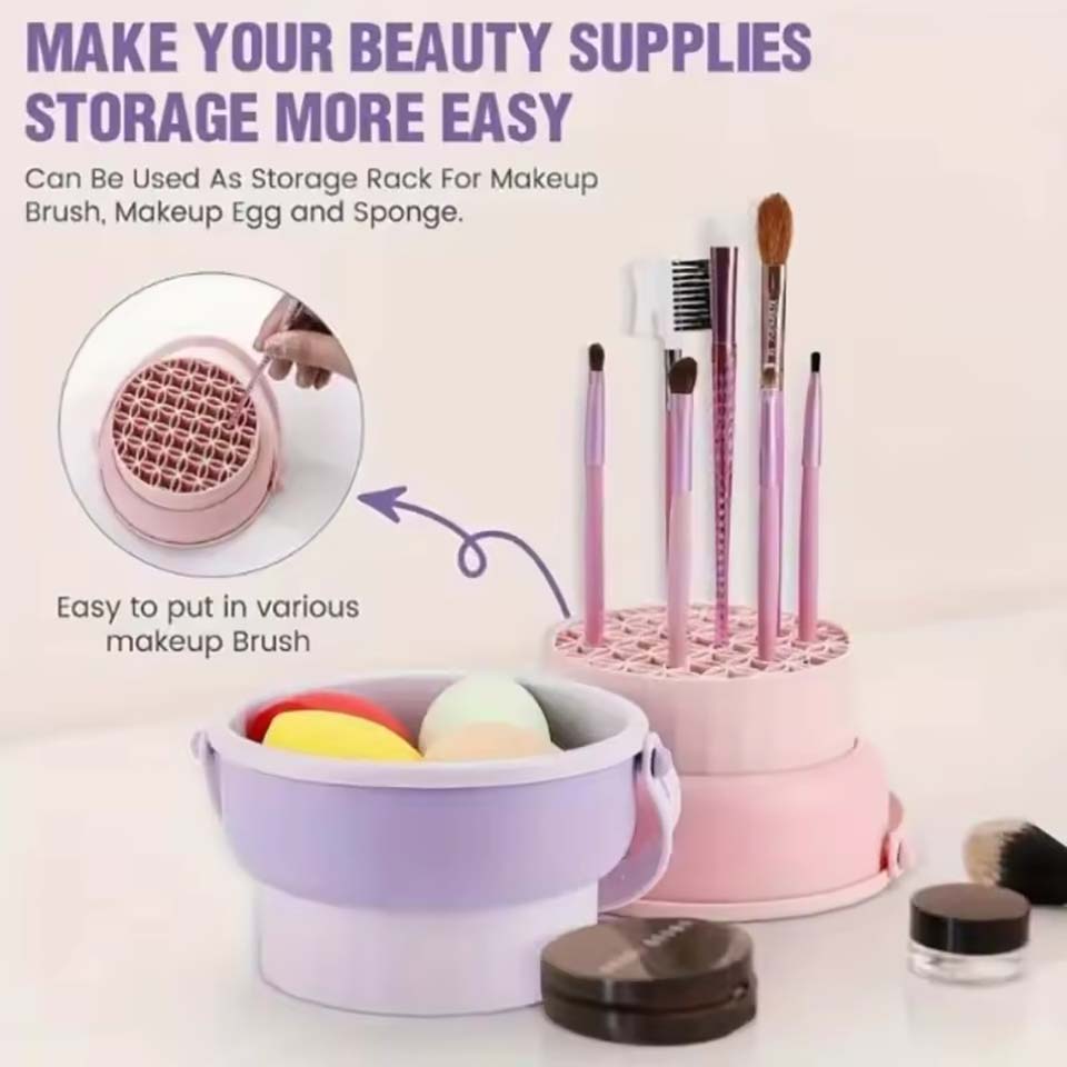 ชุดอุปกรณ์ทำความสะอาดแปรงแต่งห - Beauty Makeup Egg บทวิจารณ์และราคา