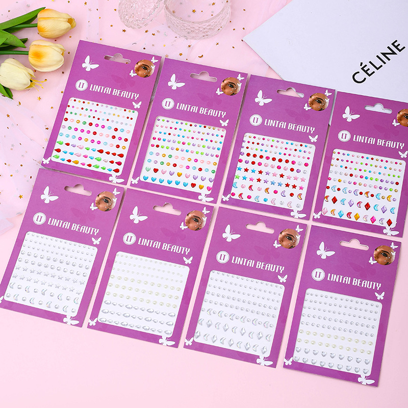สติกเกอร์ติดหน้ารูปหยดน้ำ กันน - Beauty For You Makeup บทวิจารณ์และราคา