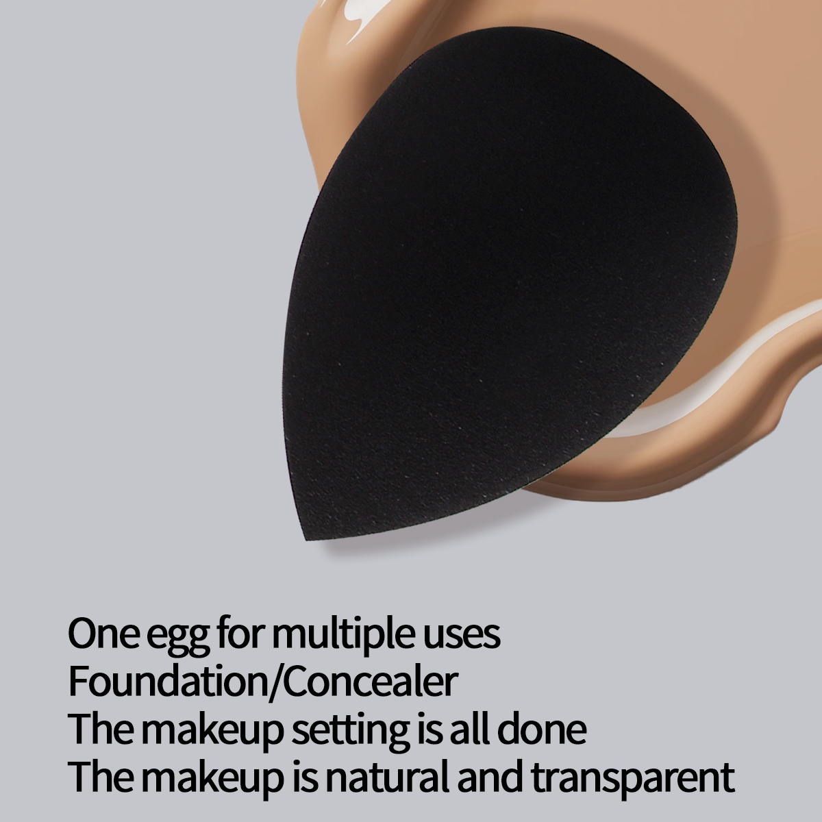 ชุดอุปกรณ์แต่งหน้า 12 ชิ้น ฟอง - Beauty Makeup Blender บทวิจารณ์และราคา