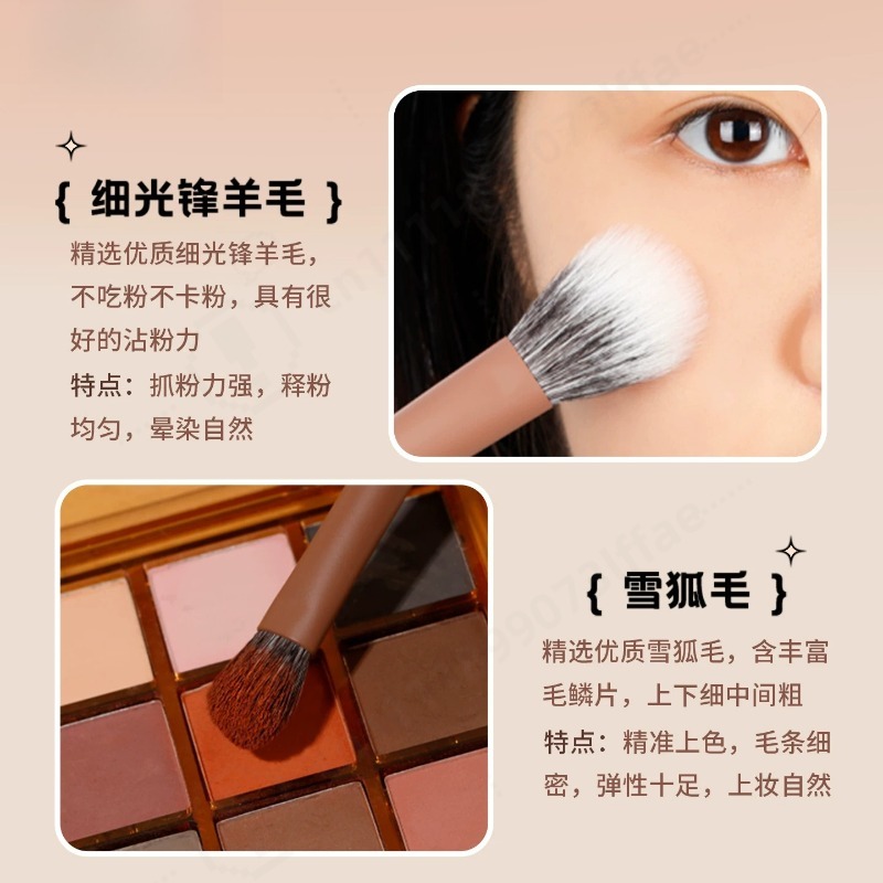 ชุดแปรงแต่งหน้าครีม 12 ชิ้น แป - Beauty Makeup School บทวิจารณ์และราคา