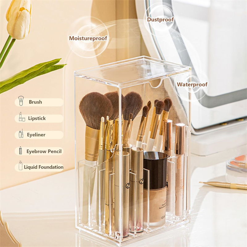 ผู้ถือแปรงแต่งหน้าOrganizer Cl - Beauty Makeup Organizer บทวิจารณ์และราคา