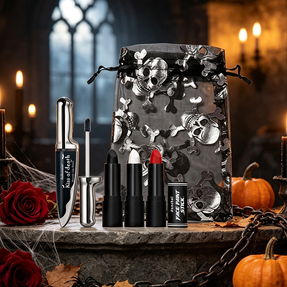 ชุดแต่งหน้าฮาโลวีนสไตล์กอธิค 5 - Beauty Halloween Makeup บทวิจารณ์และราคา