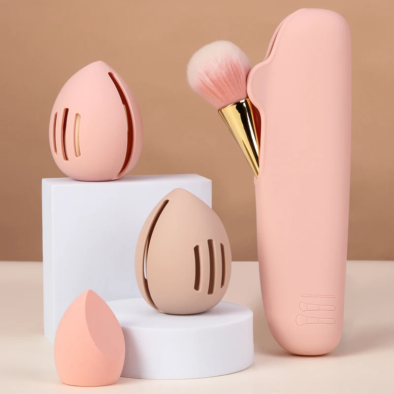1 ชิ้นแต่งหน้าผู้ถือฟองน้ําซิล - Beauty Makeup Egg บทวิจารณ์และราคา