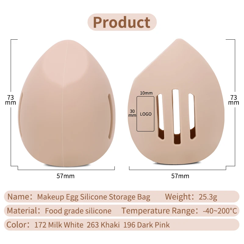 1 ชิ้นแต่งหน้าผู้ถือฟองน้ําซิล - Beauty Makeup Egg บทวิจารณ์และราคา