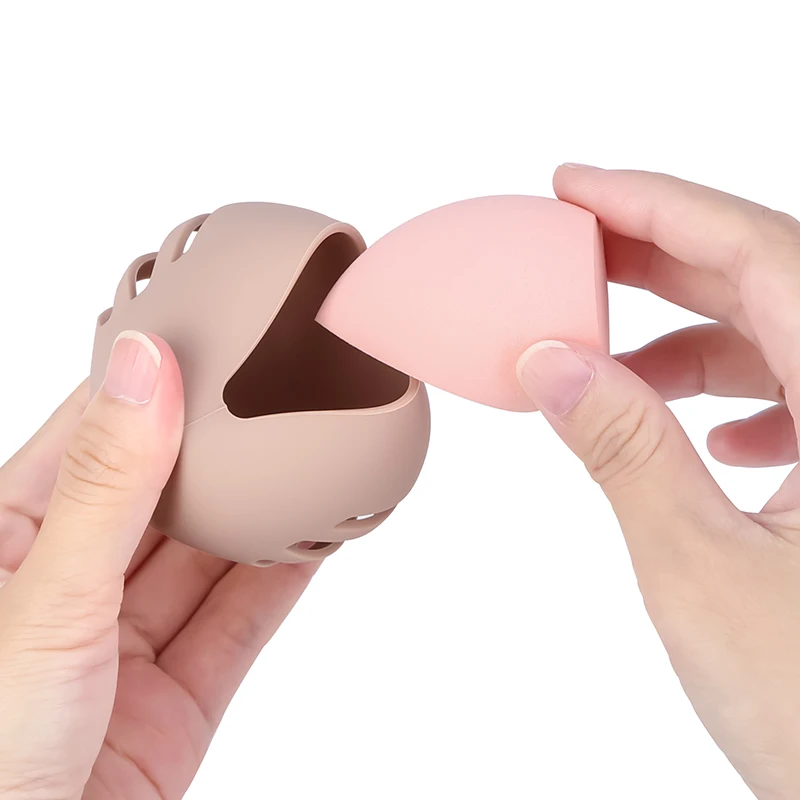 1 ชิ้นแต่งหน้าผู้ถือฟองน้ําซิล - Beauty Makeup Egg บทวิจารณ์และราคา
