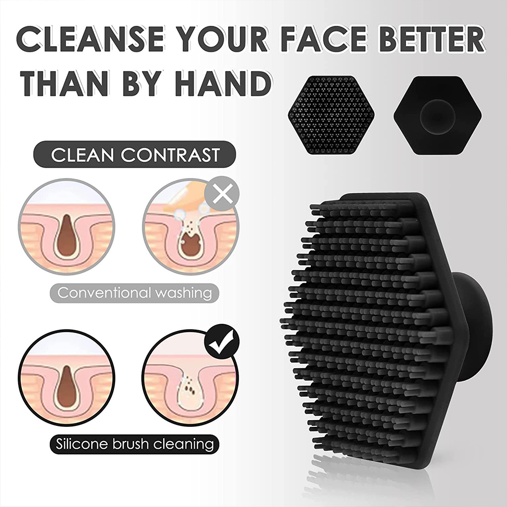 แปรงทำความสะอาดผิวหน้า ซิลิโคน - Makeup Beauty Ro บทวิจารณ์และราคา