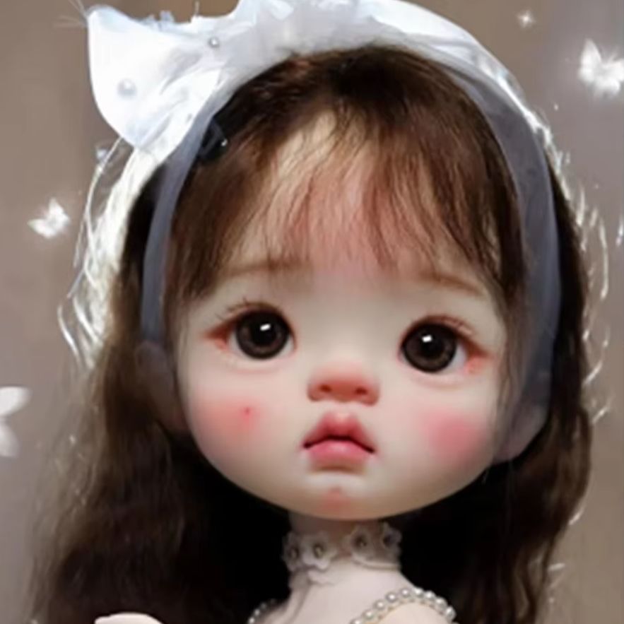 หัวตุ๊กตาเรซิ่น Amber Girl, หั - Beauty Makeup For Girl บทวิจารณ์และราคา